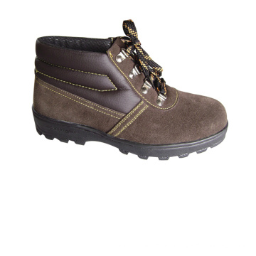Cheap Price cow leather with steel toe good quality safety shoes